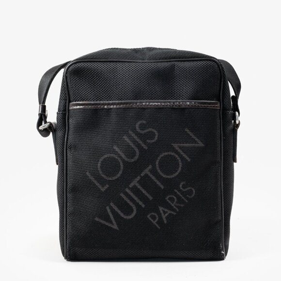 Louis Vuitton Black Citadan NM Damier Geant Cross Body Bag - Picture 4 of 13